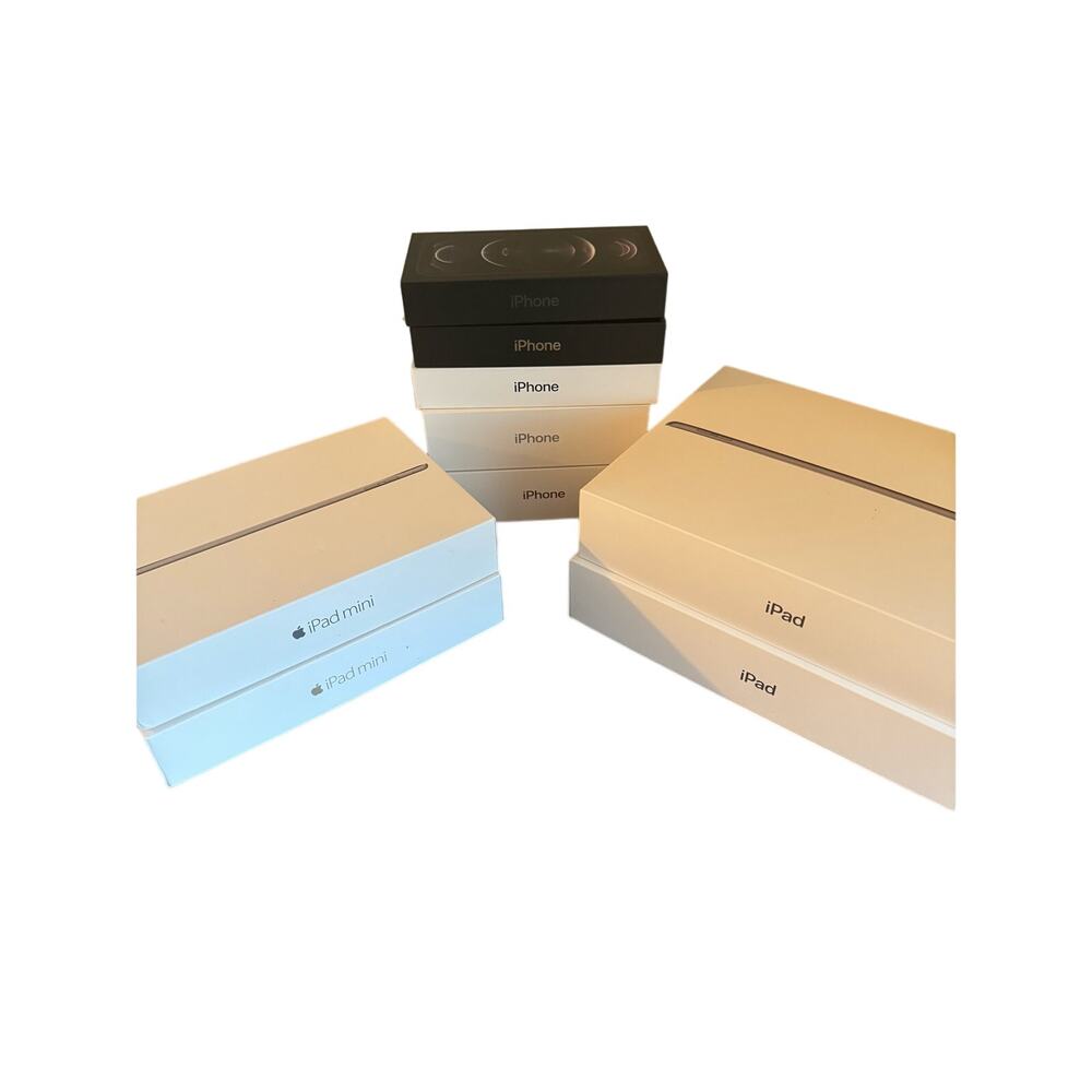 Apple iPhone, iPad, mini iPad Boxes Only